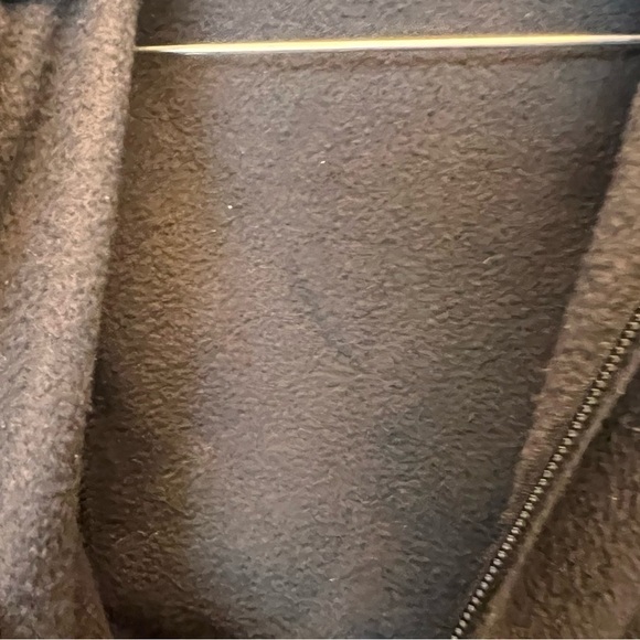 Columbia Vest Cozy Fleece Full Zip Hiking Outdoors Casual Black Medium Gorpcore - Picture 4 of 7